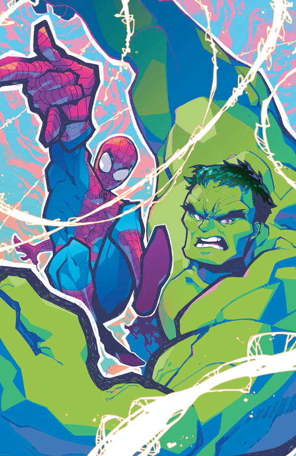 Spider-Man/Hulk: Fire And Brimstone: Rose Besch Virgin Variant #1 - Cover 4